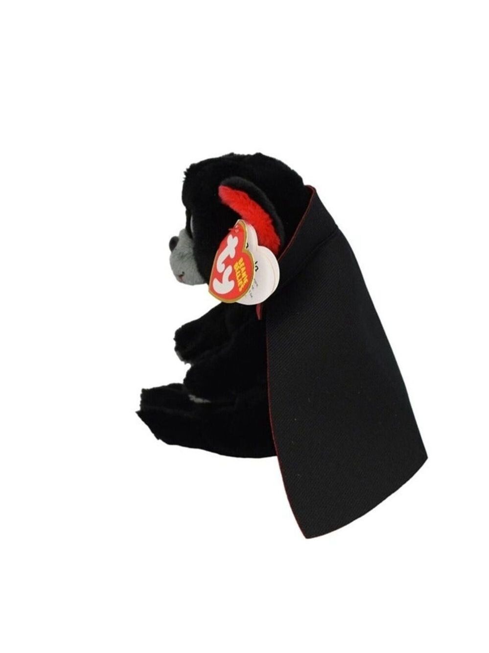 TY Beanie Baby Beanie Bellies Bearla the Vampire Bear Plush Stuffed Animal 6 in - Picture 4 of 7